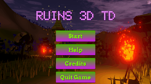 Ruins TD 3D Gameplay